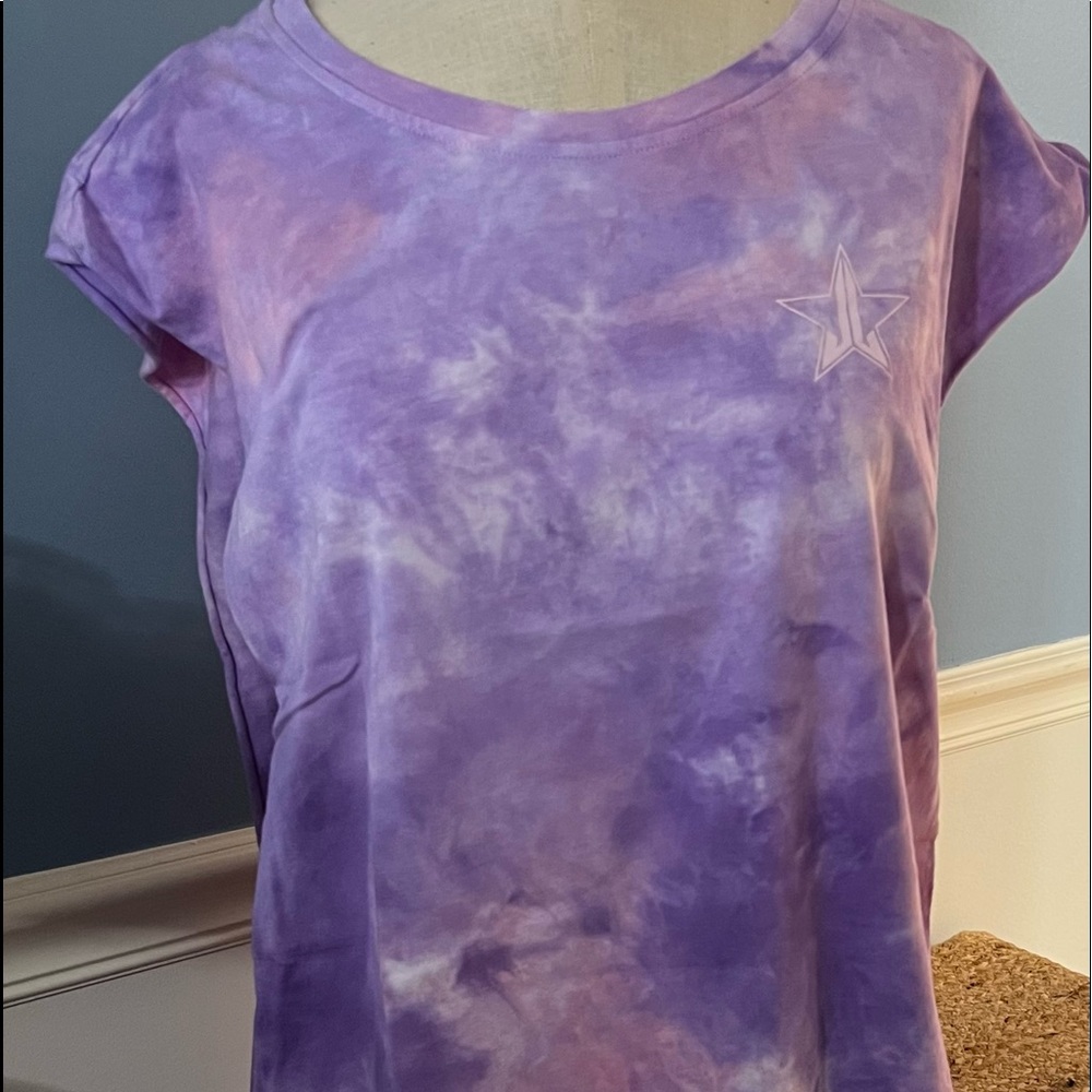 ⭐️SUMMER SALE⭐️ JEFFREE STAR Purple Tie Dye Tank Top Shirt - Size 2XL New in Pkg